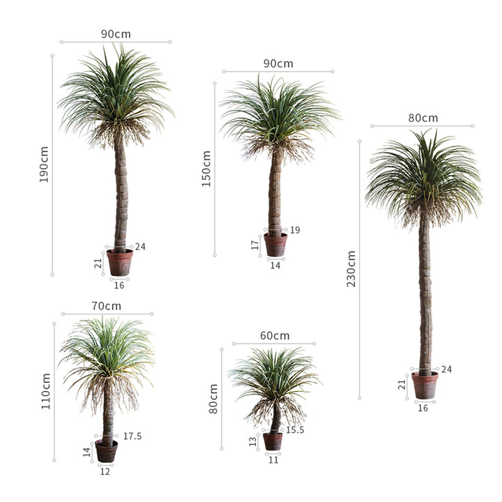 【造花】モロッコ 竜舌蘭 緑 盆栽 植物 熱帯植物
