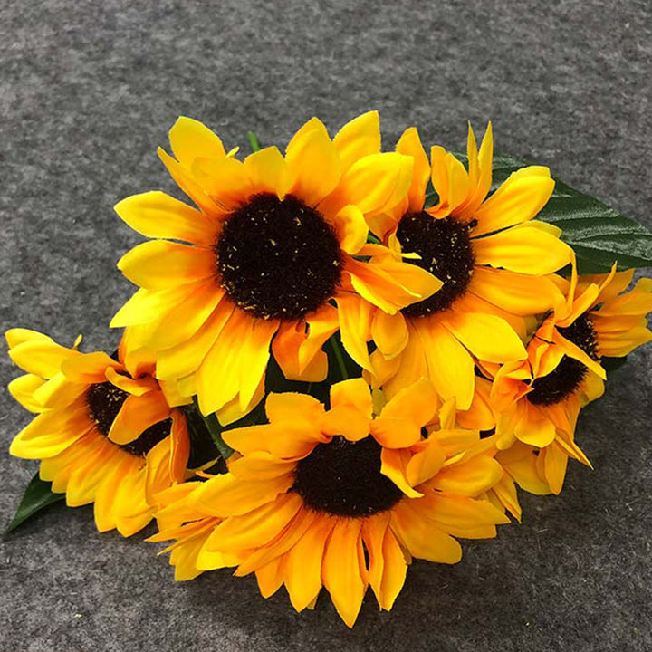 【造花】黄色 美しい 結婚式  シルク  シリーズ