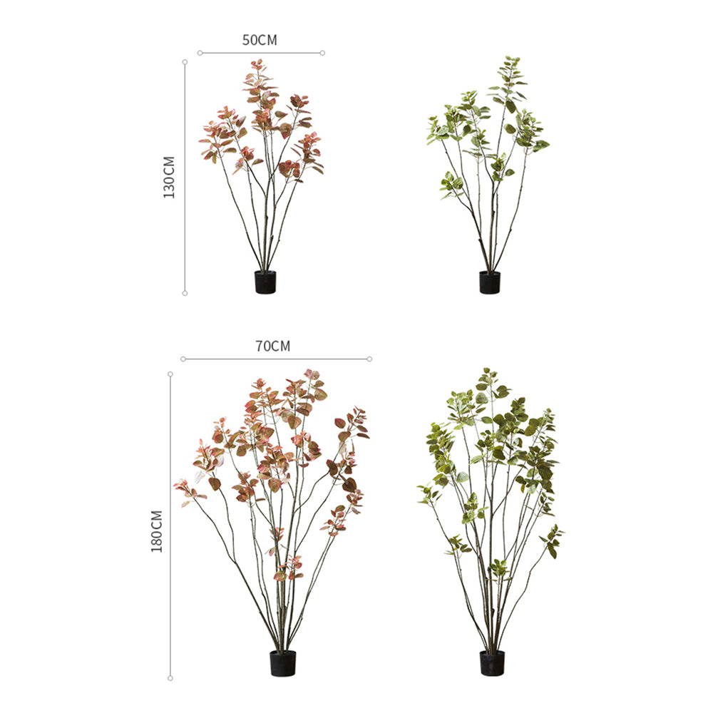 【造花】秋 大サイズ バウヒニア 盆栽