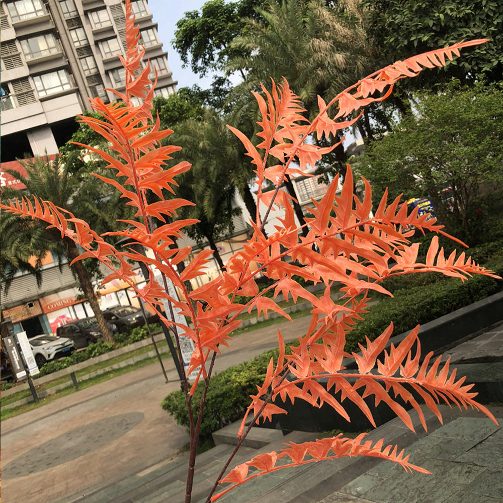 【造花】秋 オレンジ色 結婚式 シャンパン色