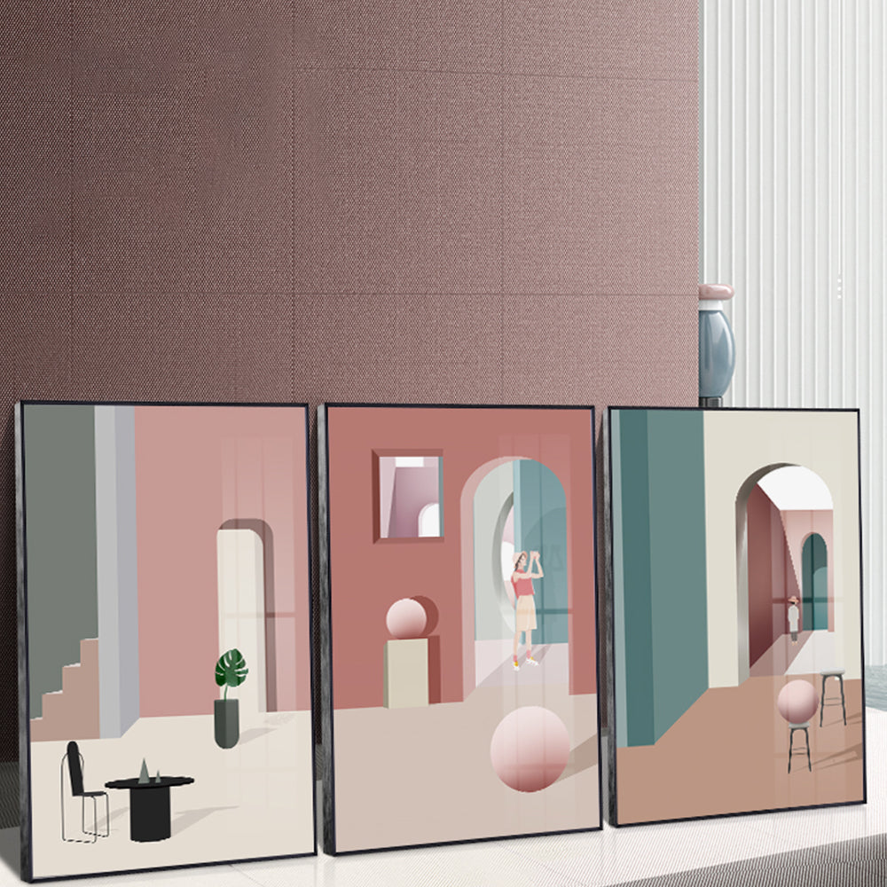 【掛絵】モランディ色版画 選べる8パターン