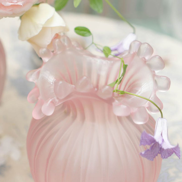 【花瓶】ピンク エレガント 北欧