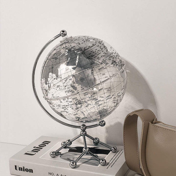 【オブジェ・置物】高級感 地球儀 エレガント