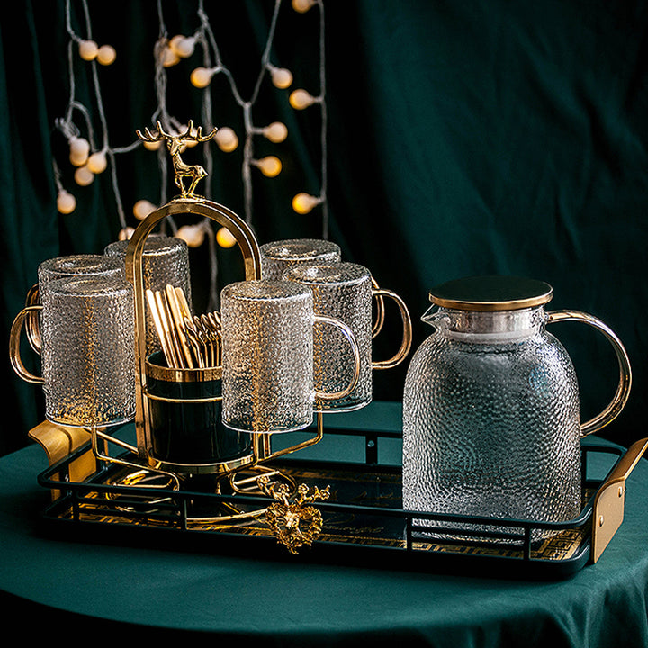 【コーヒーセット・ティーセット】 ラグジュアリー 北欧 収納ラック