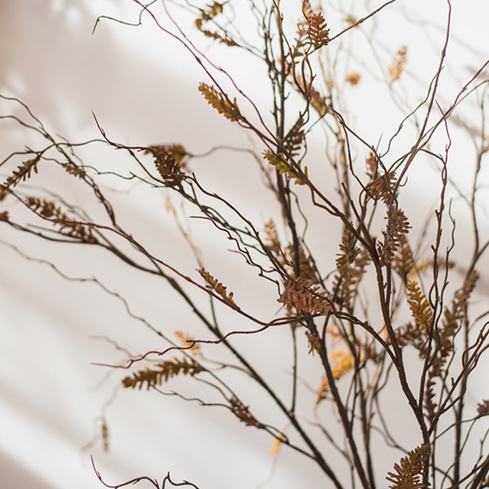 【造花】枯れ感 黄色 植物 ドライフラワー アート