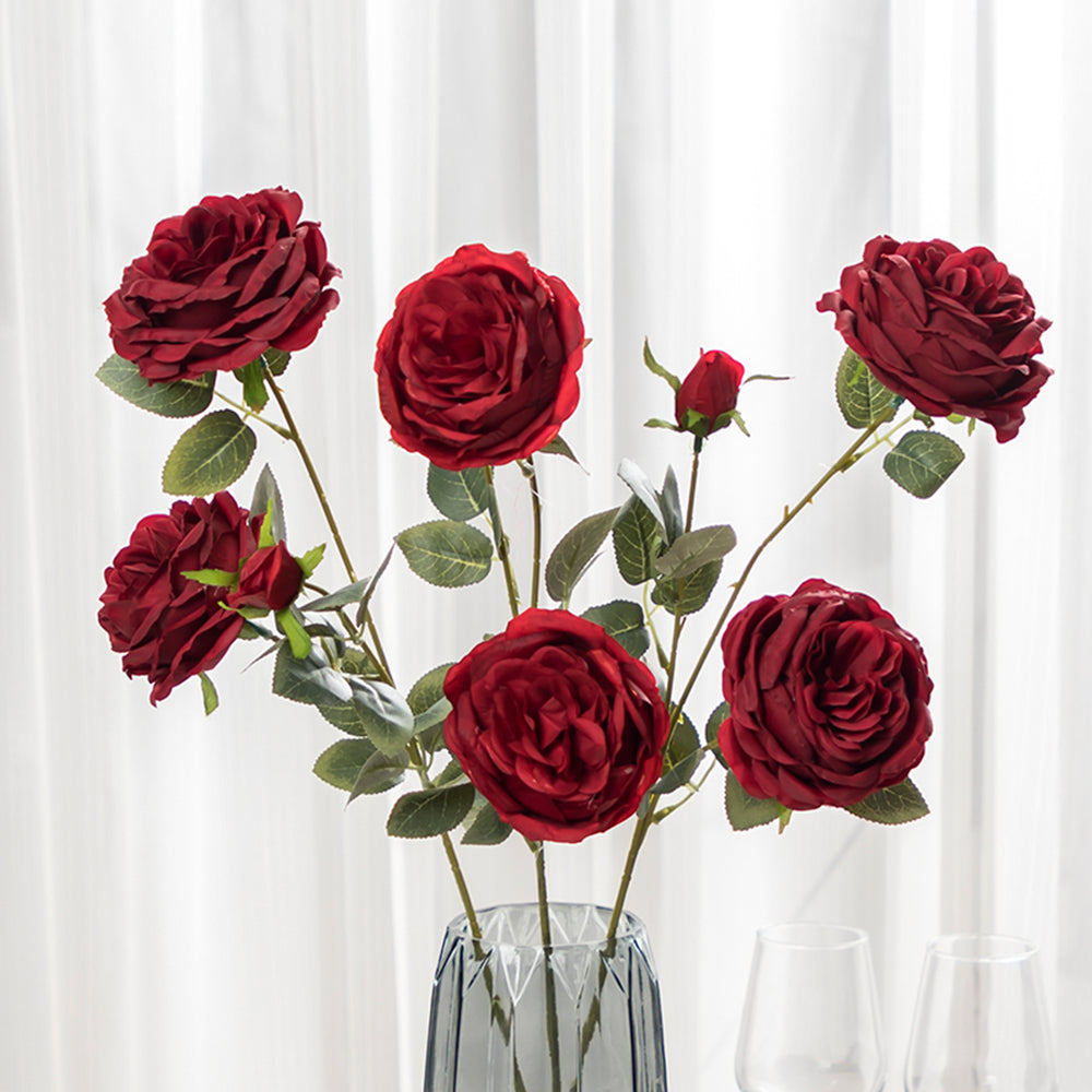 【造花】牡丹 優雅 食卓 リビングルーム