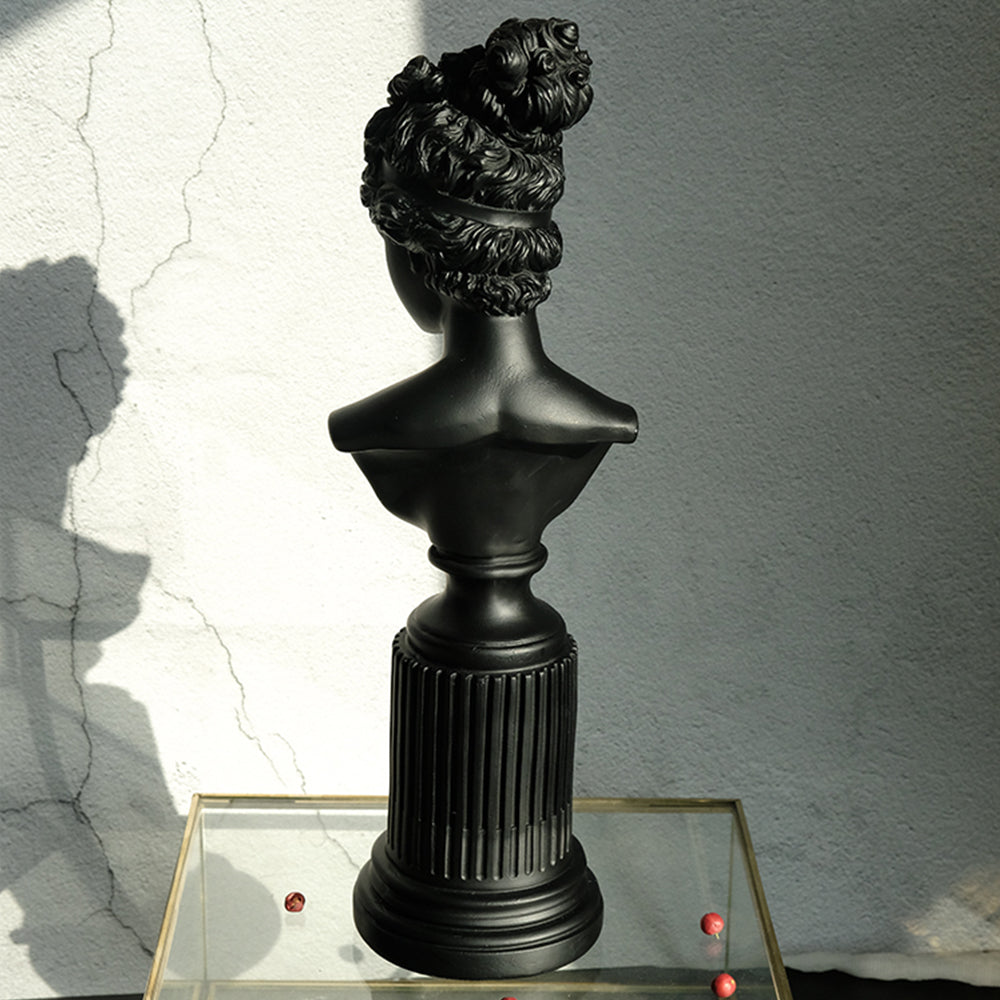 【オブジェ・置物】北欧風 彫刻 半身像