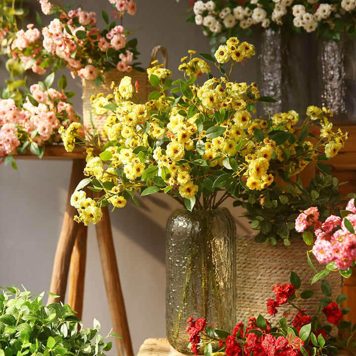 【造花】バラ 置物 インテリア 食卓