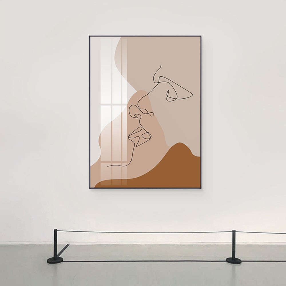 【掛絵】モダン抽象人物像  選べる7パターン