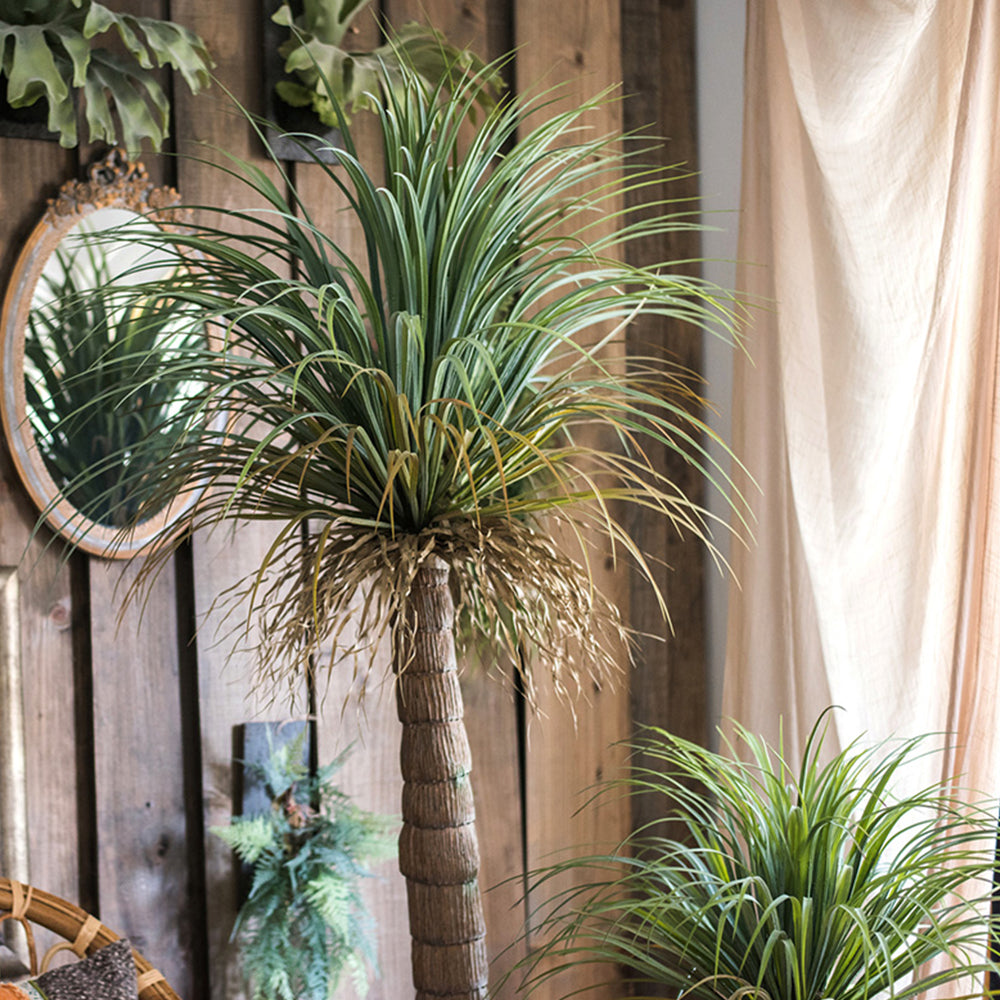 【造花】モロッコ 竜舌蘭 緑 盆栽 植物 熱帯植物