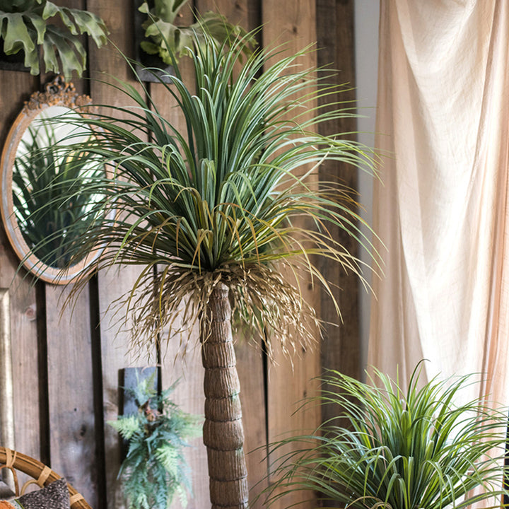 【造花】モロッコ 竜舌蘭 緑 盆栽 植物 熱帯植物