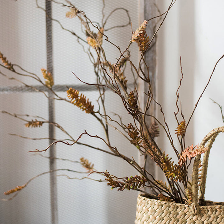 【造花】枯れ感 黄色 植物 ドライフラワー アート