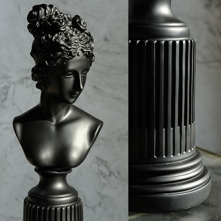 【オブジェ・置物】北欧風 彫刻 半身像