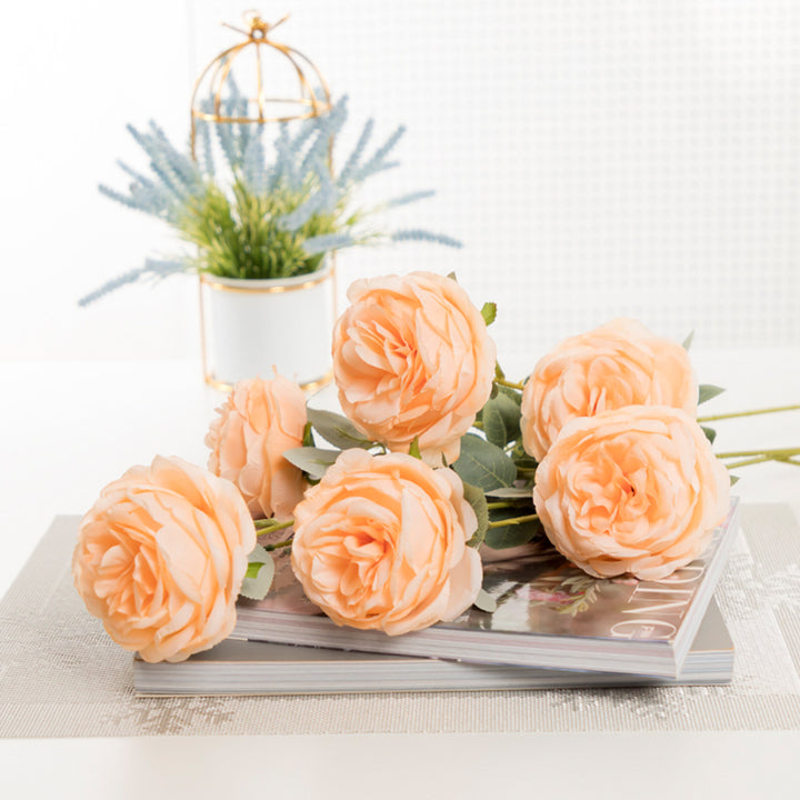 【造花】牡丹 優雅 食卓 リビングルーム