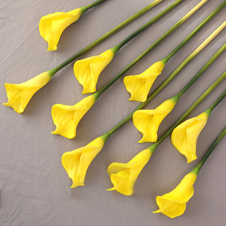 【造花】オランダー海芋 花束 ホテル 置物