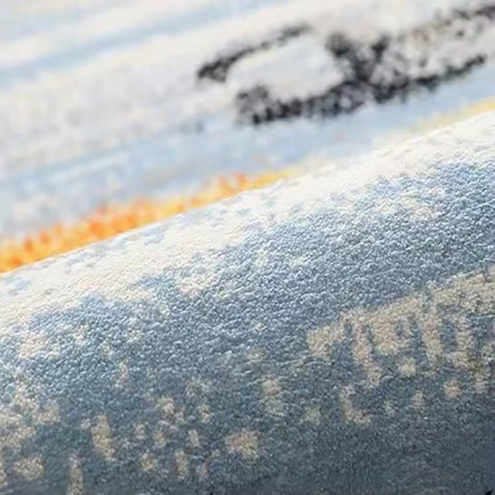 【カーペット 】カシミア質感生地ゴージャス 選べる4種 パターン1 カーペット細部画像 100日間返品交換保証制度