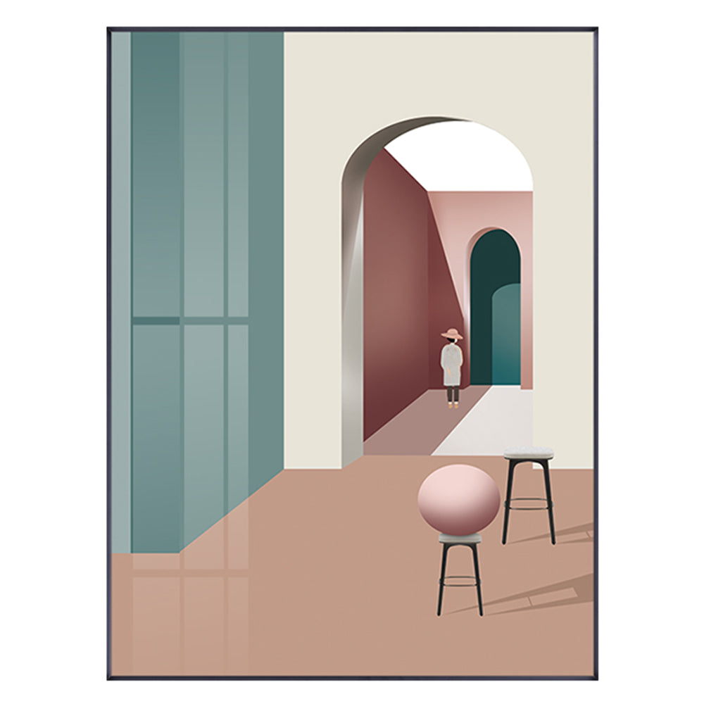 【掛絵】モランディ色版画 選べる8パターン