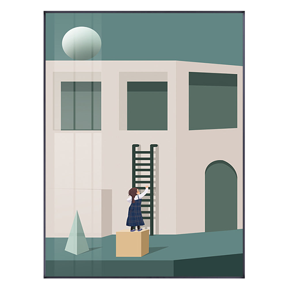 【掛絵】モランディ色版画 選べる8パターン