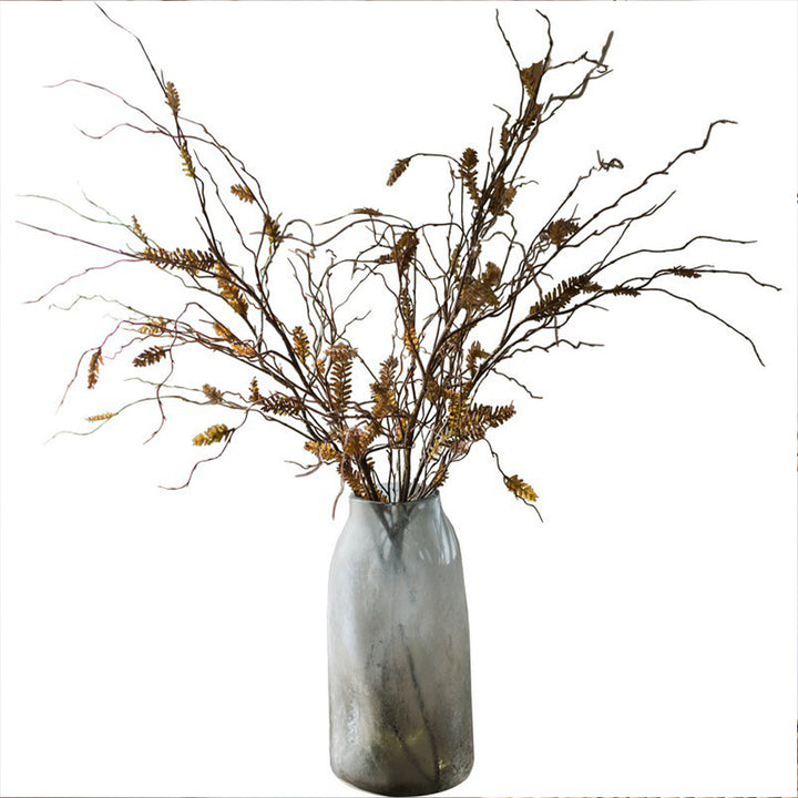 【造花】枯れ感 黄色 植物 ドライフラワー アート