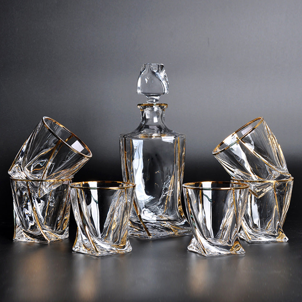 【ワイングラス 】高級感 ウイスキー 酒器セット