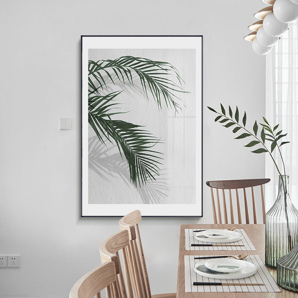 【掛絵】緑葉っぱ