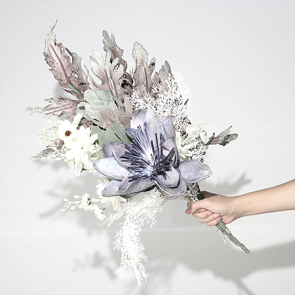 【造花 】花束 高級 モダン シンプル 芸術