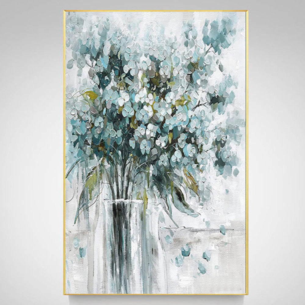 【掛絵】蘭 手描き油絵