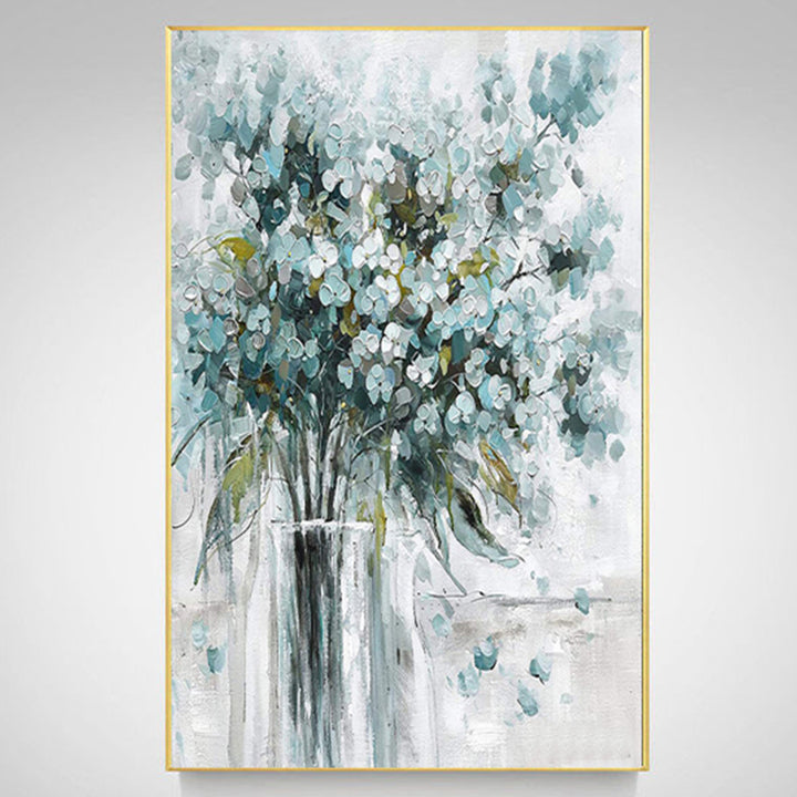 【掛絵】蘭 手描き油絵