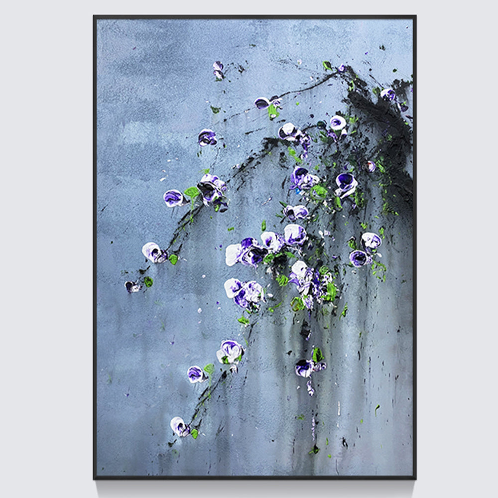 【掛絵】梅の花 選べる3パターン 手描き油絵