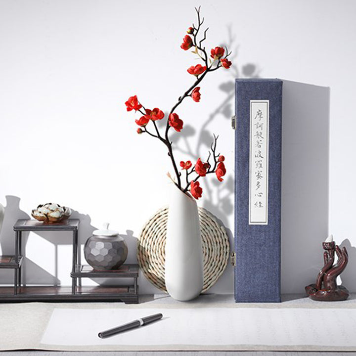 【造花】梅の花 桃の花 置物 盆栽 雰囲気