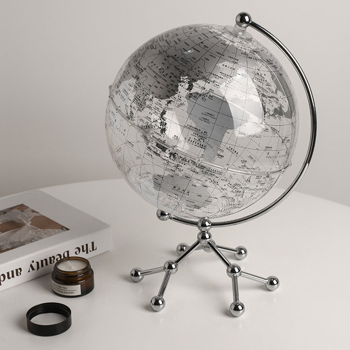 【オブジェ・置物】高級感 地球儀 エレガント