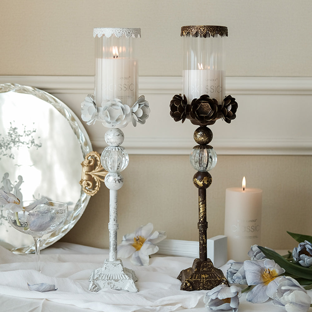 【キャンドルホルダー・スタンド】レトロ 北欧風 インスタ映え