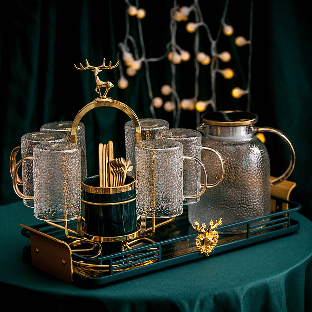 【コーヒーセット・ティーセット】 ラグジュアリー 北欧 収納ラック