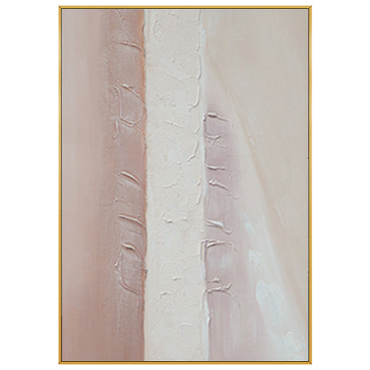 【掛絵】ピンク系抽象 選べる6パターン 手描き油絵