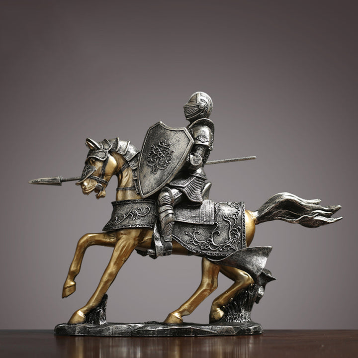 【オブジェ・置物】勝利騎士  豪華 北欧風