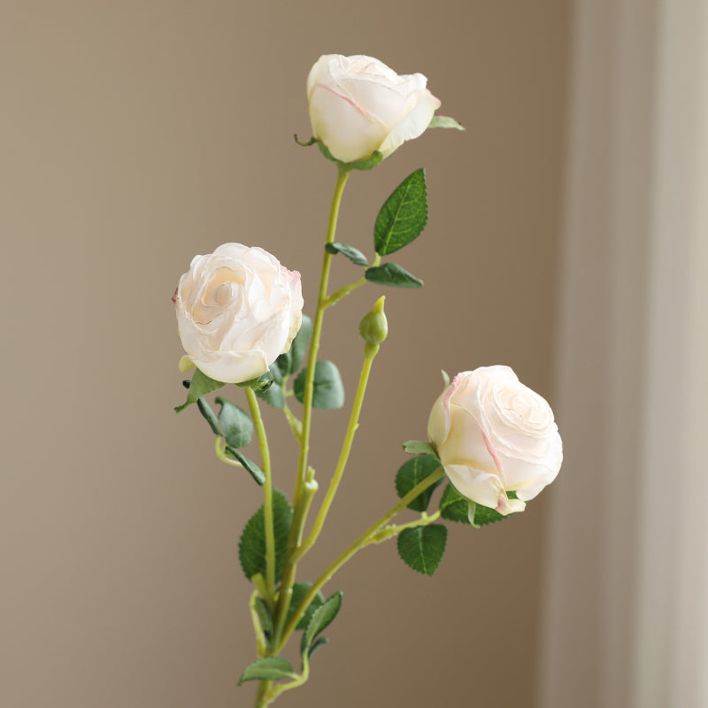 【造花】優雅 オダマキ シルク バラ