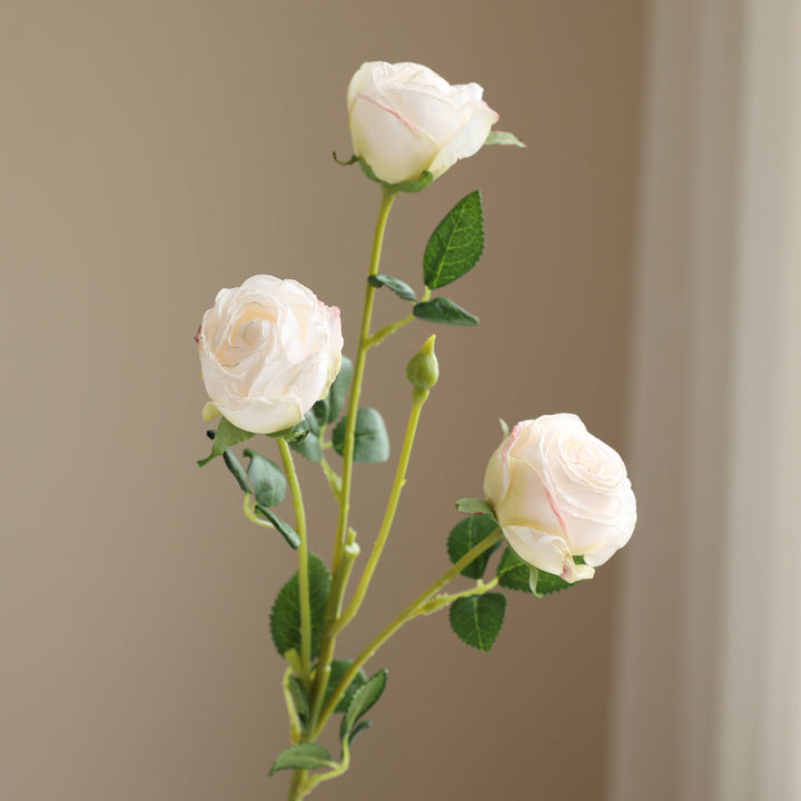 【造花】優雅 オダマキ シルク バラ