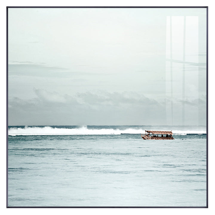 【掛絵】浅い緑風景 選べる4パターン