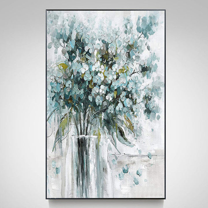 【掛絵】蘭 手描き油絵