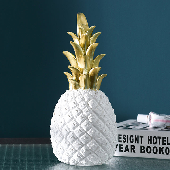 【オブジェ・置物】金色 パイナップル モダン