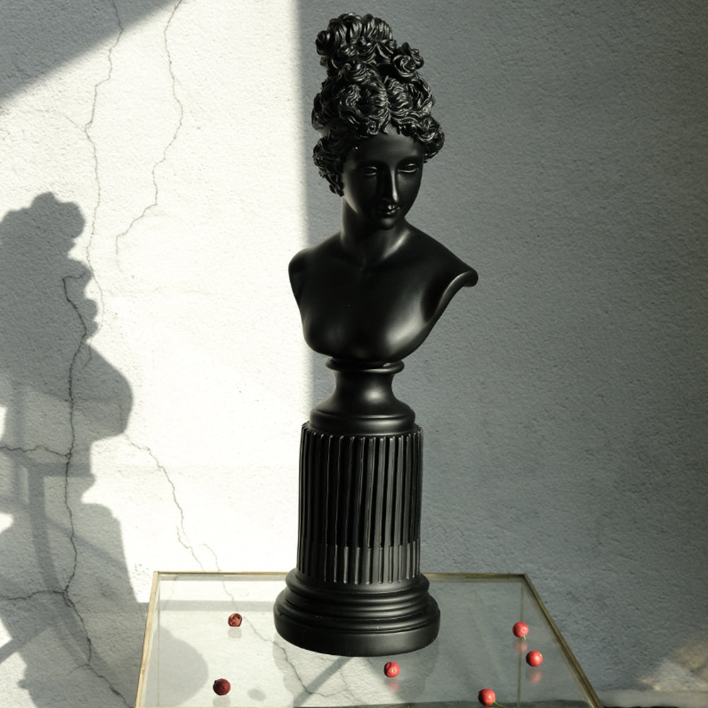 【オブジェ・置物】北欧風 彫刻 半身像