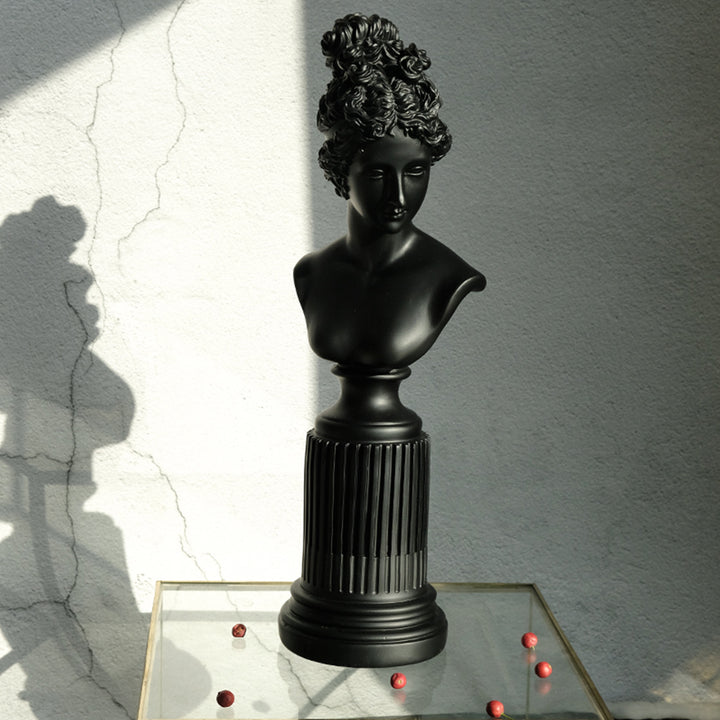 【オブジェ・置物】北欧風 彫刻 半身像