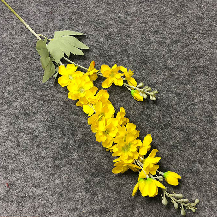 【造花】黄色 美しい 結婚式  シルク  シリーズ