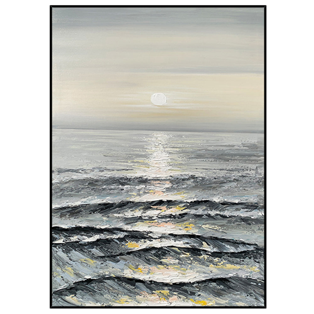 【掛絵】海の景色 選べる6パターン 手描き油絵