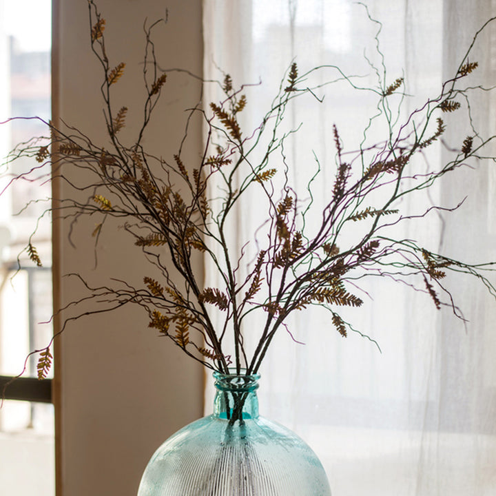 【造花】枯れ感 黄色 植物 ドライフラワー アート