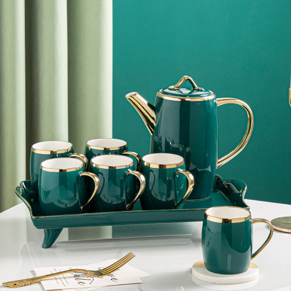 【コーヒーセット・ティーセット】北欧風 セラミック 高級