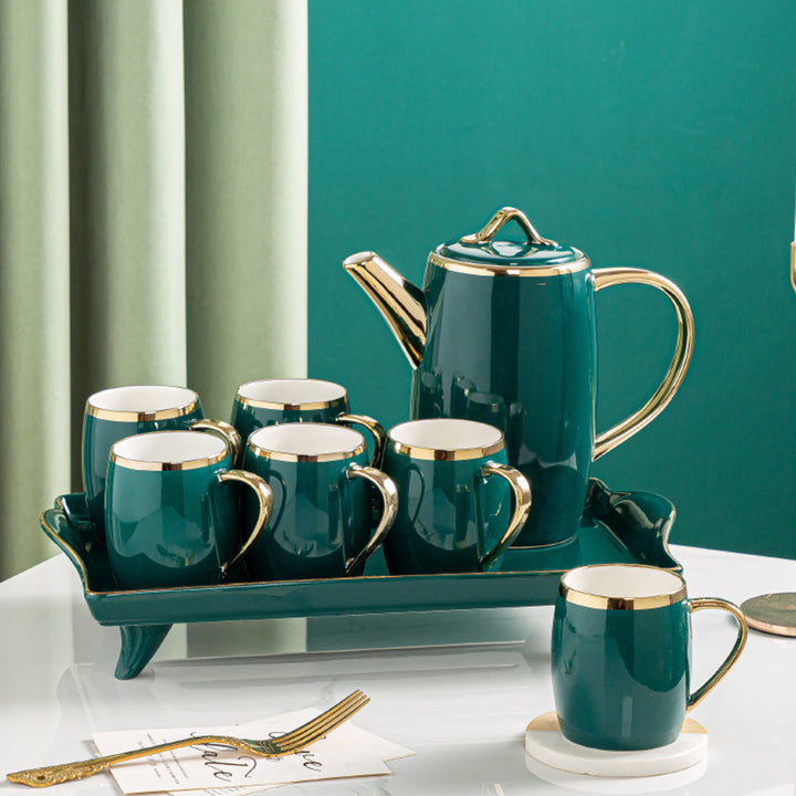 【コーヒーセット・ティーセット】北欧風 セラミック 高級