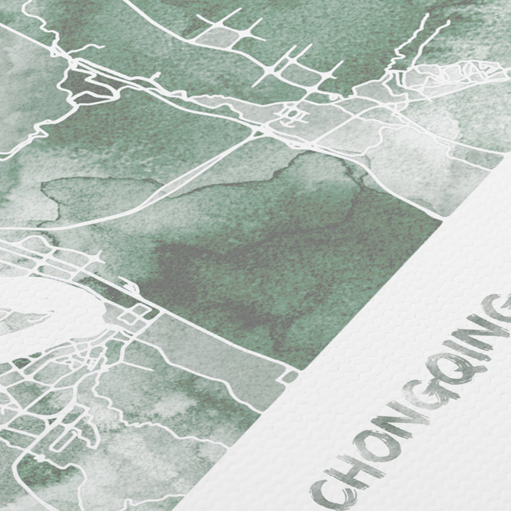 【掛絵】都市地図 選べる4パターン オーダーメイド可能