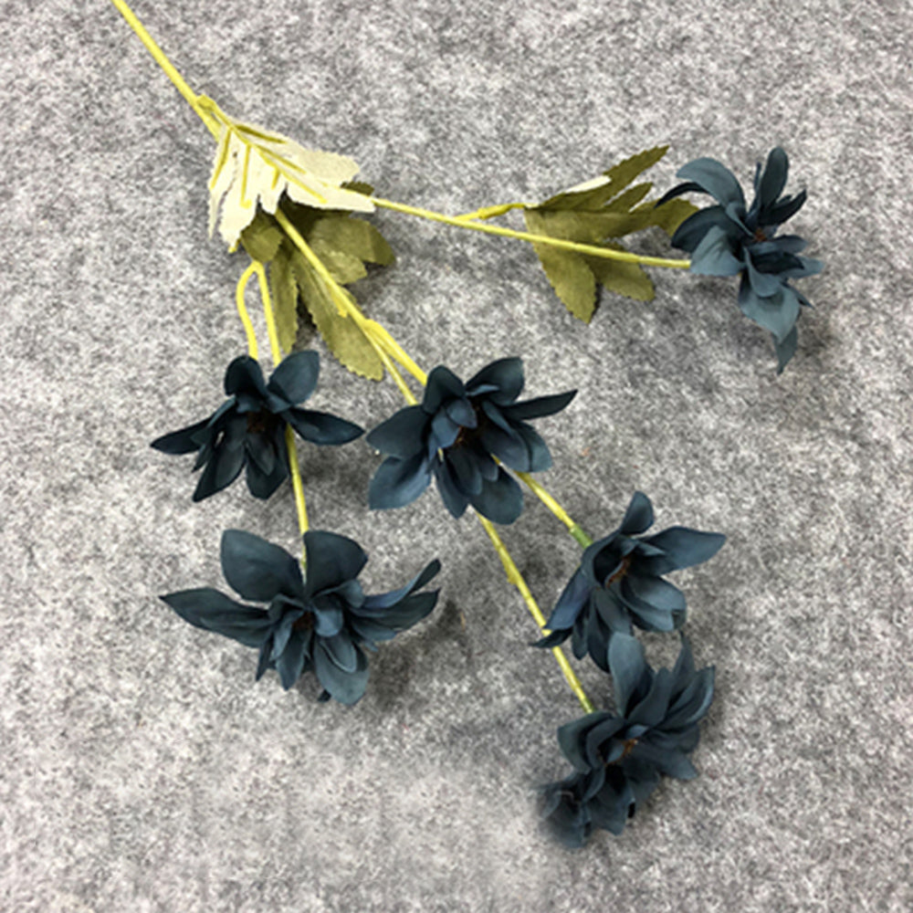 【造花 】花束 紫 冬の匂い ユニック インテリア