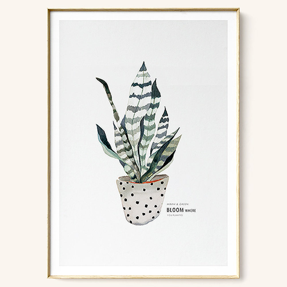 【掛絵】葉水彩画風 選べる10パターン